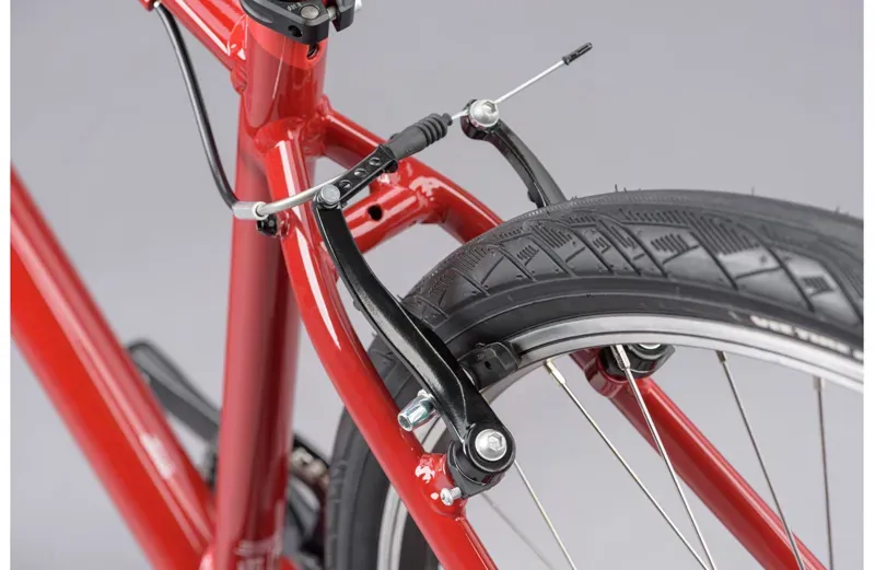 2021 Ridgeback Comet Hybrid Bike in Red-12