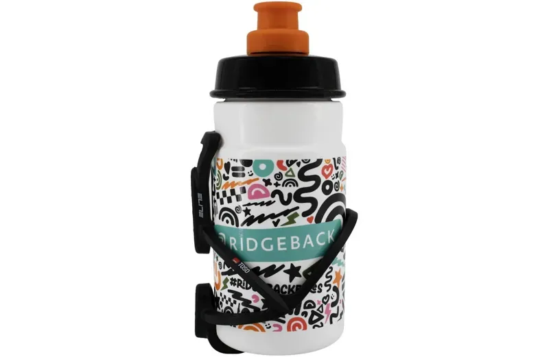 Ridgeback Kids Jet 350 Drink Bottle and Cage in Multicolour