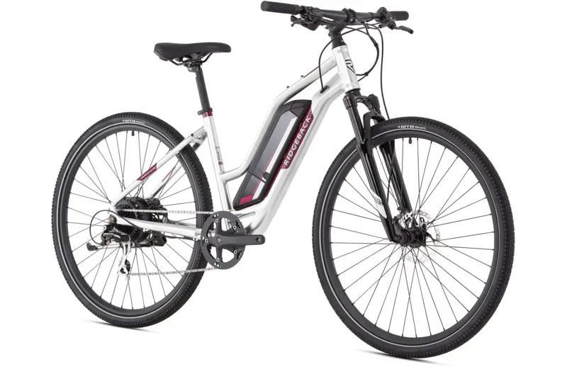 Ridgeback Arcus 1 Open Frame Electric Bike in Silver -1
