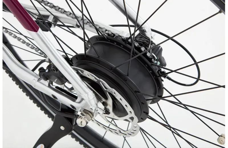 Ridgeback Arcus 1 Open Frame Electric Bike in Silver -8