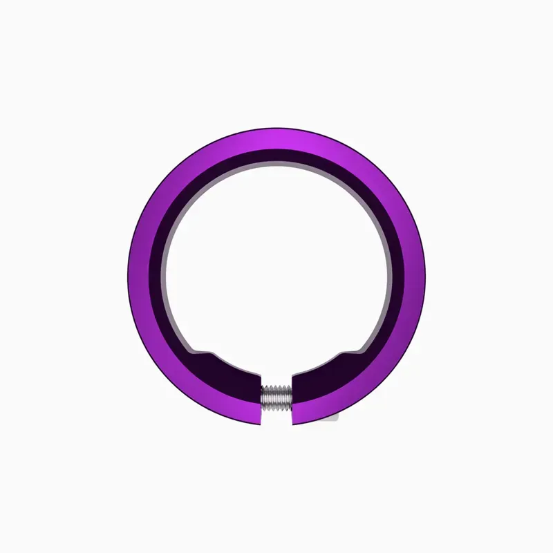 Pembree GCS Large Lock-on Grips in Purple/Black