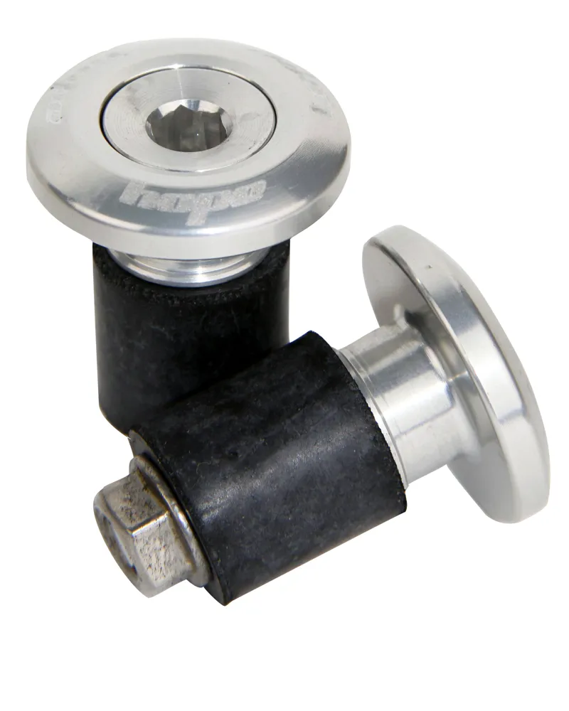 Hope Grip Doctor Handlebar Plugs in Silver
