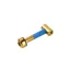 Wolf Tooth Quick Release Seatpost Clamp Titanum Bolt in Gold