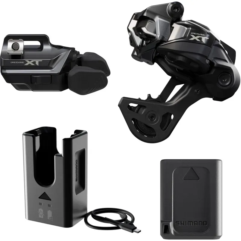 Shimano DRIVE XT M8250 Di2 Upgrade I-Spec EV GS Black 