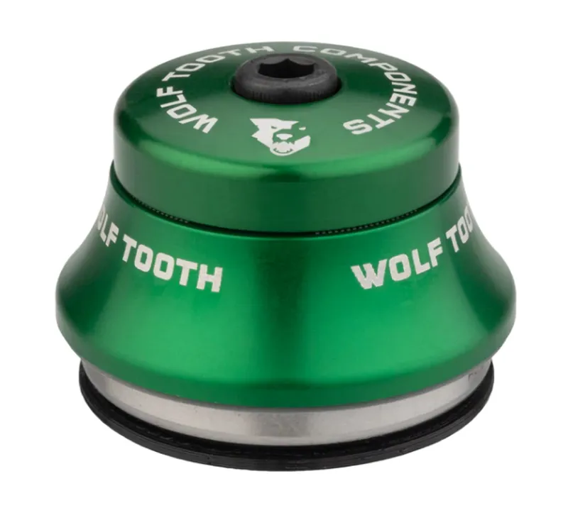 Wolf Tooth Premium Integrated Standard Headset / Green is42/28.6 - 7mm stack