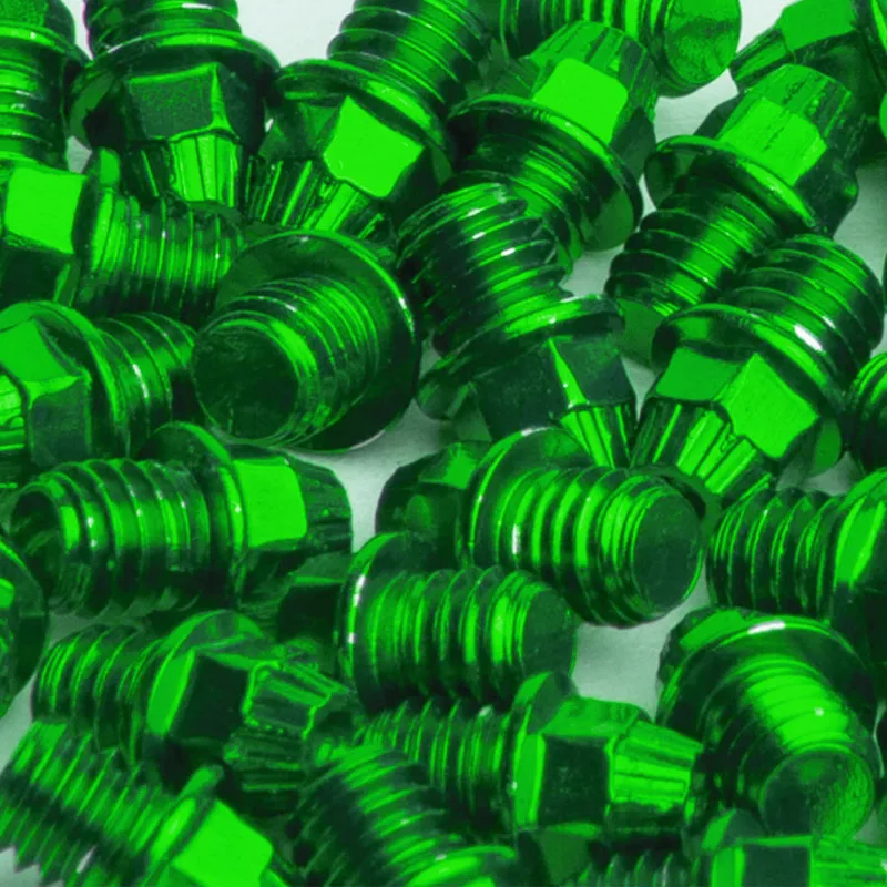 Tag Metals T1 4mm 40-pack Pedal Cone Pins in Green
