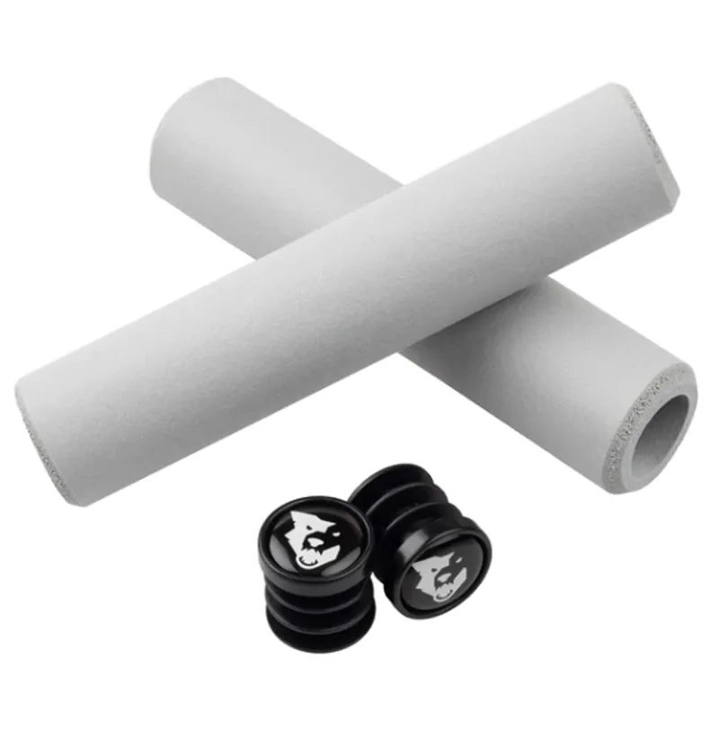 Wolf Tooth Razer 5mm Mountain Bike Grips in Grey
