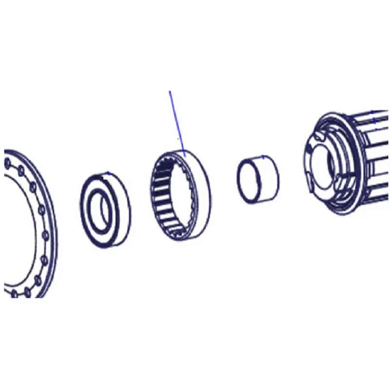 DT Swiss Ring Nut M34x1mm Steel 3 Pawl