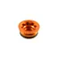 Hope E4 Small Replacement Bore Cap in Orange
