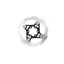 Hope Universal - 6 Bolt - Floating - Black Disc