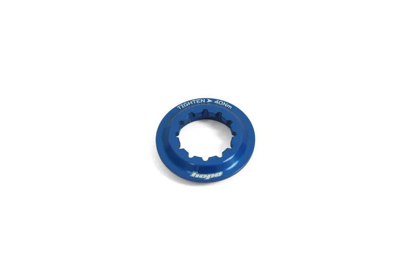 Hope Centre Lock Lockring in Blue