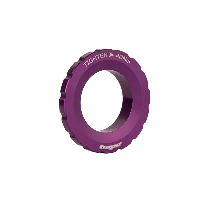 Hope Centre Lock Disc Lockring EX - Purple