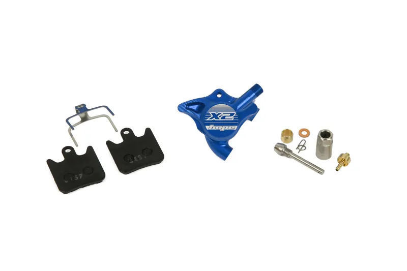 Hope X2 FM Complete Disc Brake Caliper in Blue