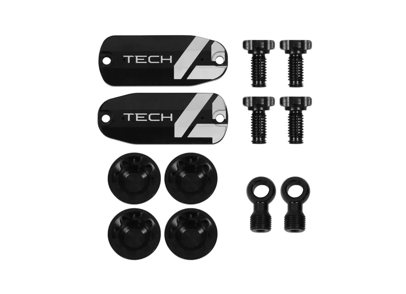 Hope Tech 4 e4 Custom Kit - Pair - Black