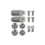 Hope Tech 4 v4 Custom Kit - Pair - Silver