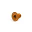 Hope Crankset Shaft End Cap in Orange