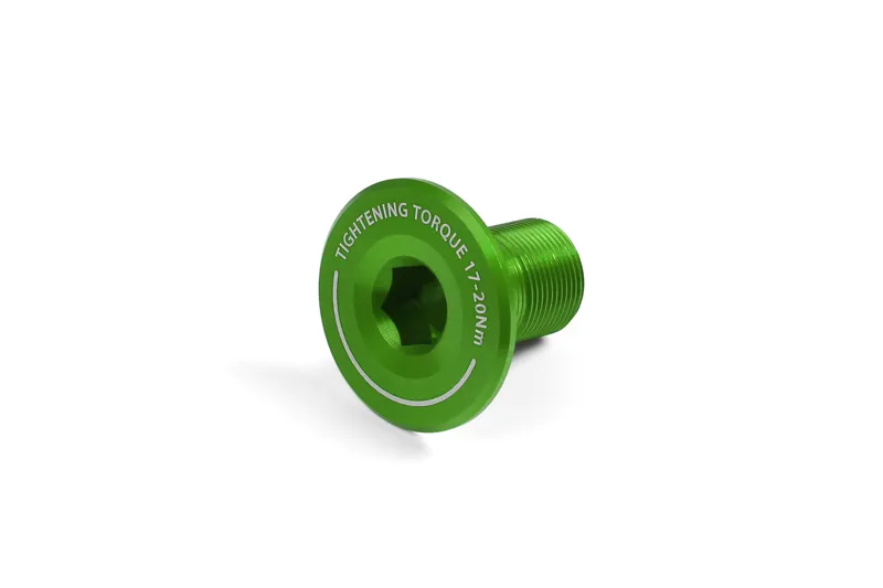 Hope Crankset Shaft End Cap in Green