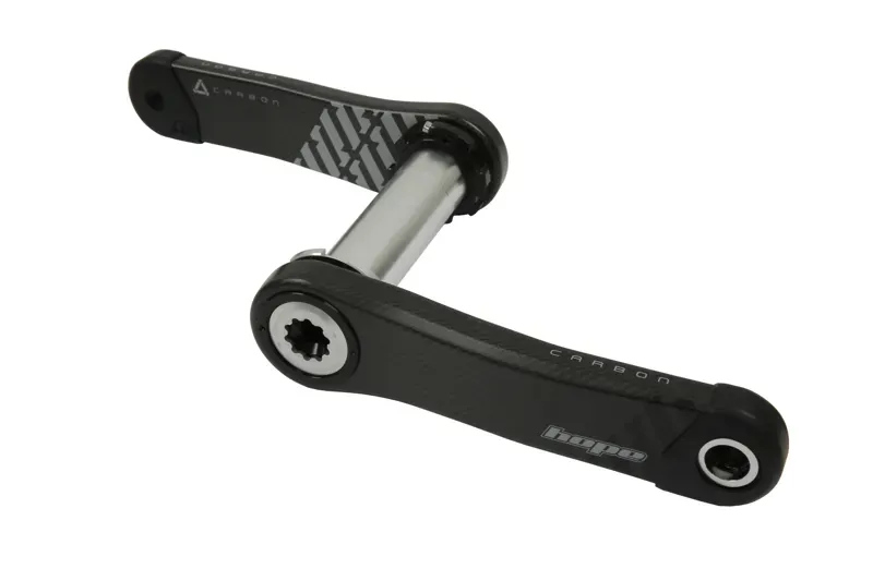 Hope Carbon Crankset No Spider Silver 165mm