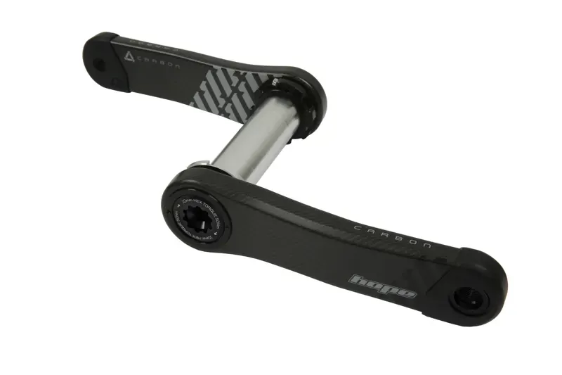 Hope Carbon Crankset No Spider Black 170mm-1