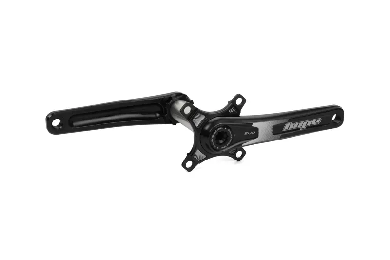 Hope EVO Crankset Double Spider Black 155mm-1