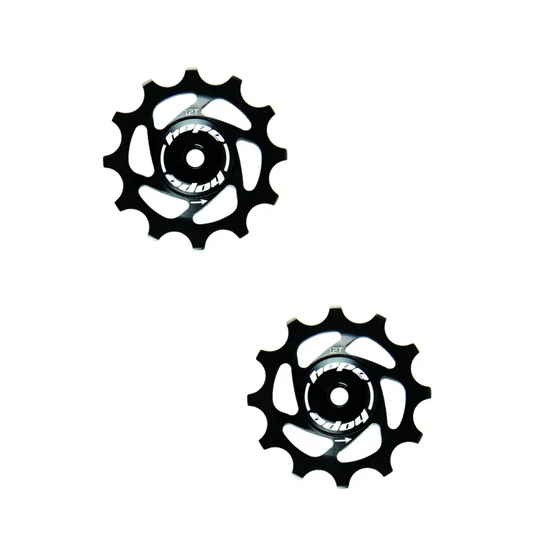 Hope 12 Tooth Jockey Wheel Pair in Black