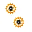 Hope 13 Tooth Jockey Wheels - Pair - Orange