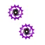 Hope 13 Tooth Jockey Wheels - Pair - Purple