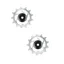 Hope 13 Tooth Jockey Wheels - Pair - Silver