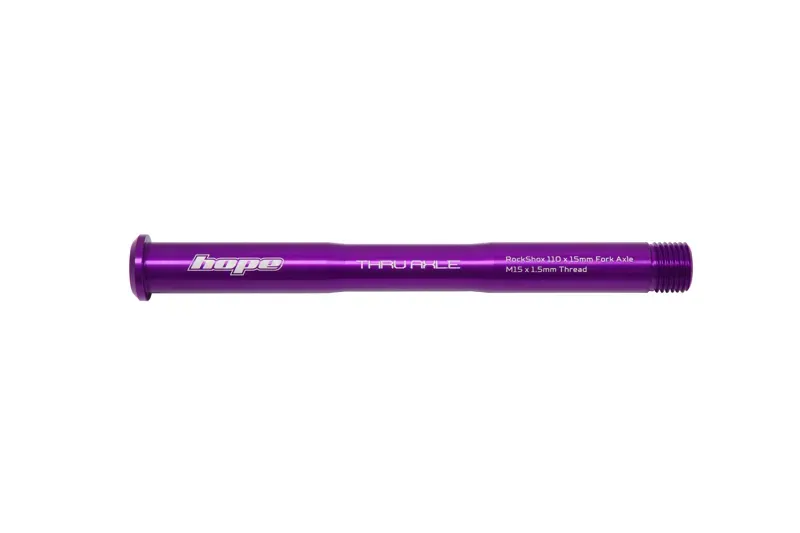 Hope Thru Axle - Front - Rockshox - Purple