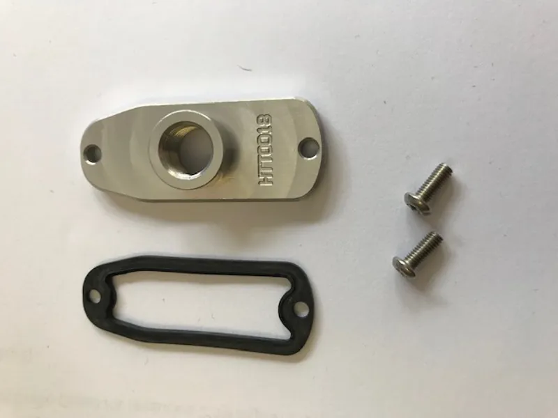 Hope Workshop Bleed Kit Cap Tech 4 - Silver