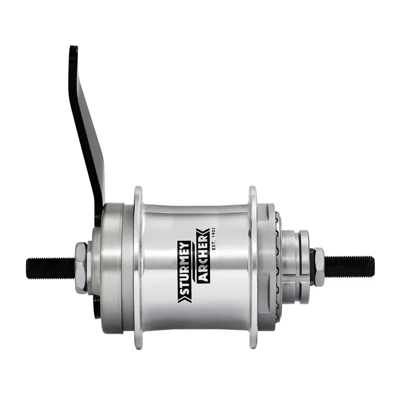 Sturmey Archer S2 Duomatic Rear Hub in Silver