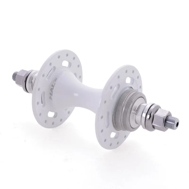 Halo TK Rear Hub in White