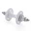 Halo TK Rear Hub in White