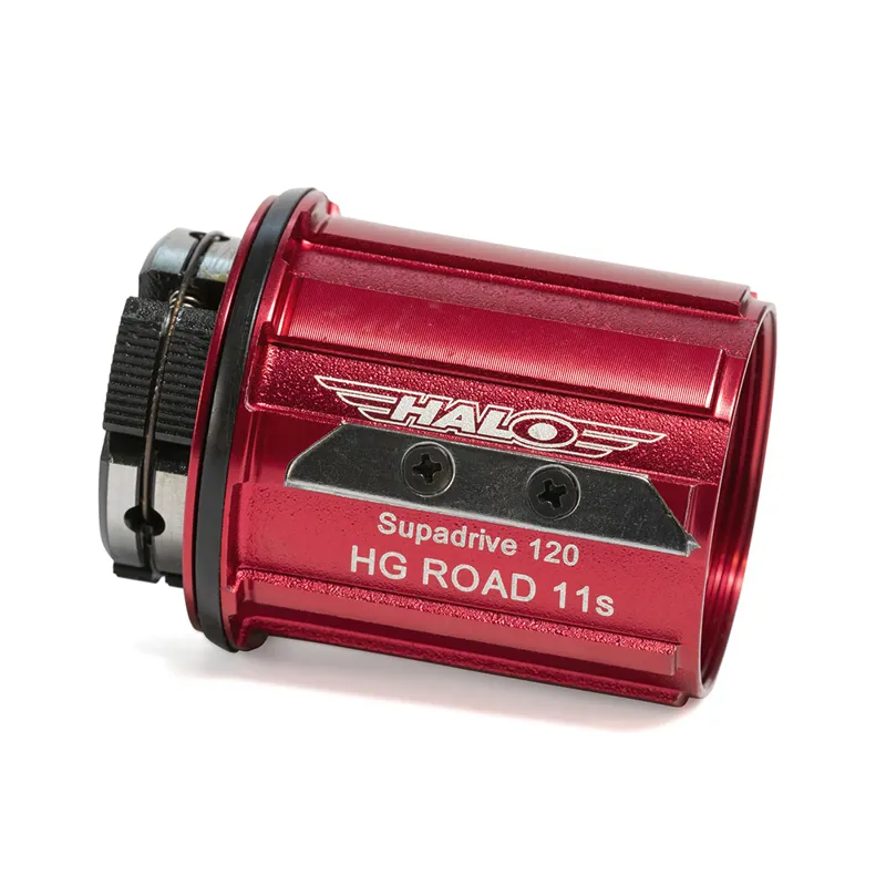 Halo GXC/RD2 Supadrive Shimano Micro-Spline Cassette Freehub Body in Red