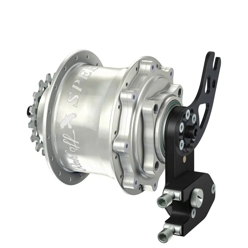 Rohloff 32h 500/14 CC QR DB Disc Speedhub in Silver