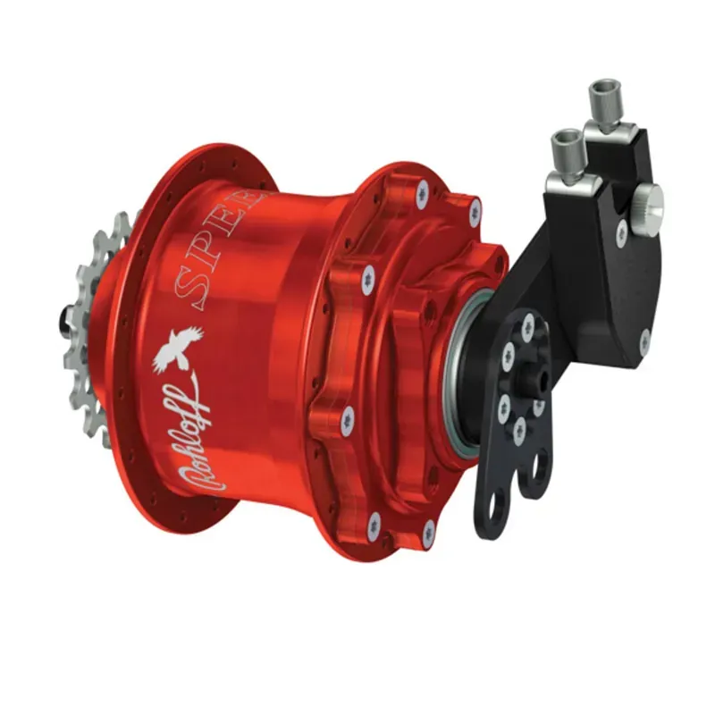 Rohloff 32h 500/14 CC QR DB Disc Speedhub in Red