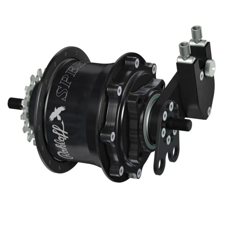 Rohloff 32h 500/14 TS Solid Axle DB Disc Speedhub in Black