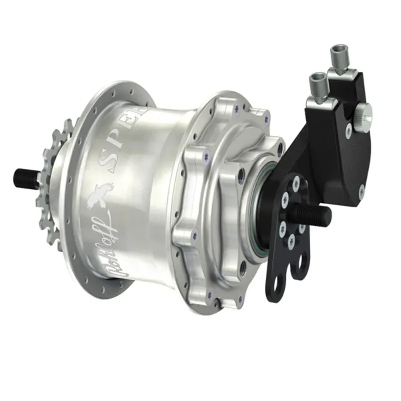 Rohloff 32h 500/14 TS Solid Axle DB Disc Speedhub in Silver