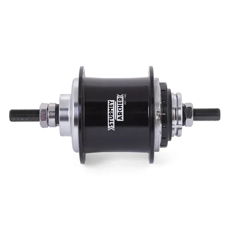 Sturmey Archer S-RF3 3-Speed 36h Hub in Black