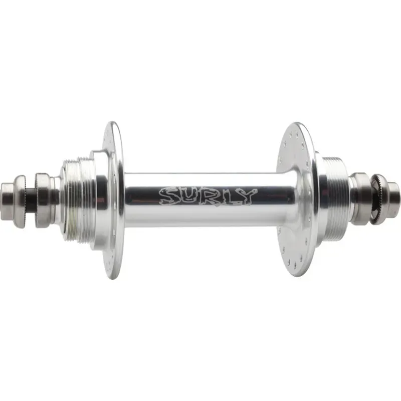 Surly Ultra New Fixed/Freewheel 32h Rear Track Hub in Silver