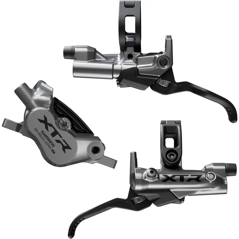 Shimano Disc Brakes BR-M9220/BL-M9220 XTR 4 pot brake levers and callipers front and rear