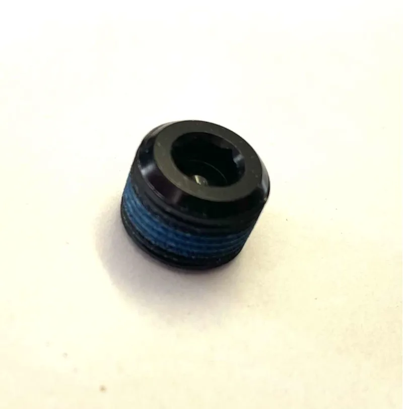 Crank Brother Pedal End Cap Hex Black