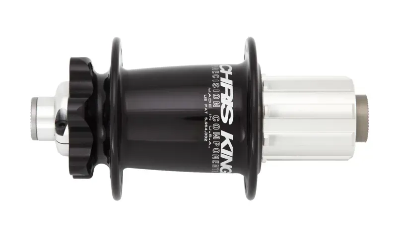 Chris King MTB ISO Rear Hub 142x12mm Thru - Shimano / Black Silver Hardware 32h
