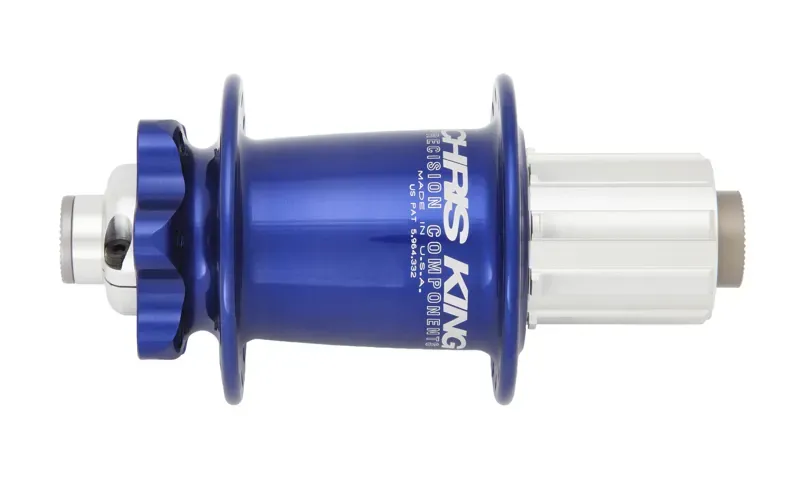 Chris King MTB ISO Rear Hub 142x12mm Thru - Shimano / Navy Silver Hardware 32h