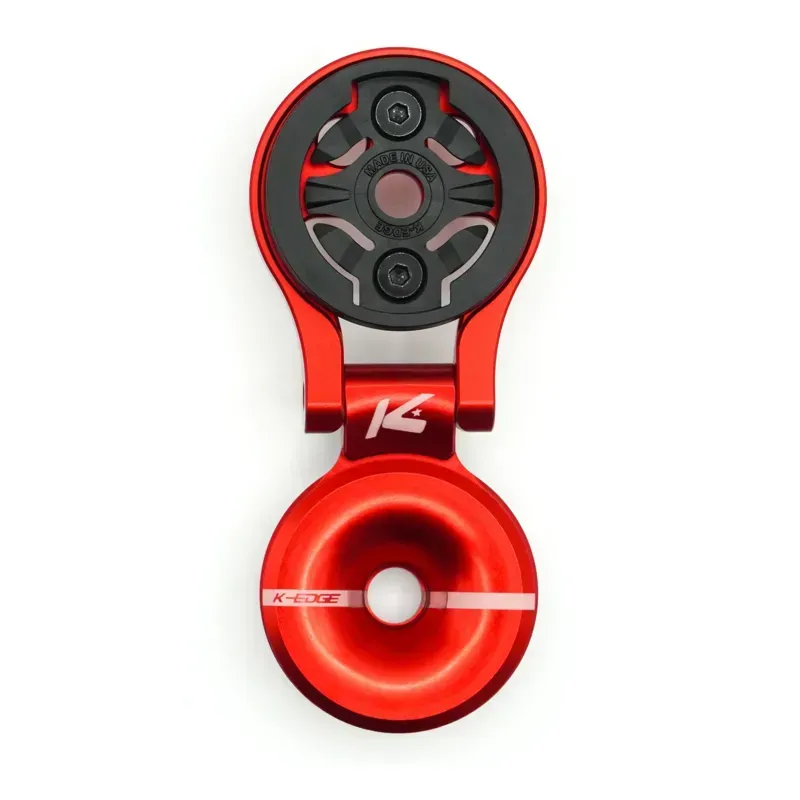 K-Edge Race Adjustable Anodized Stem Mount in Red-6