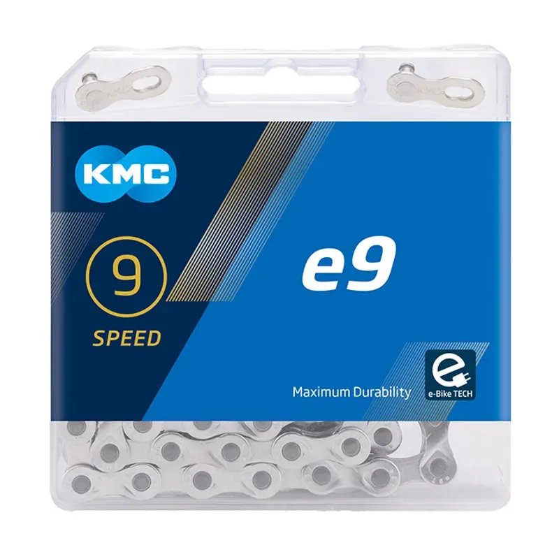 KMC e9 9 Speed EPT Chain Link Silver 136