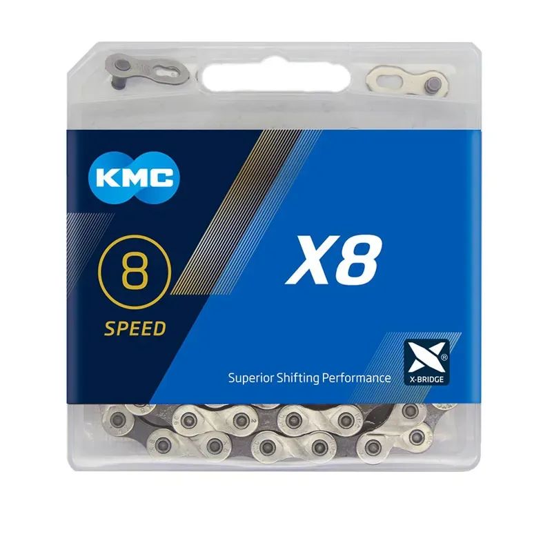 KMC X8 114L Chain in Silver