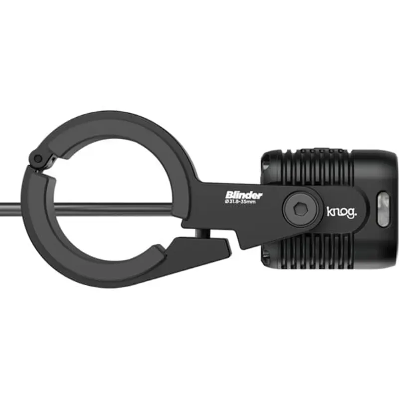 KNOG LIGHT Blinder E 900 Black front 900 lumen-3