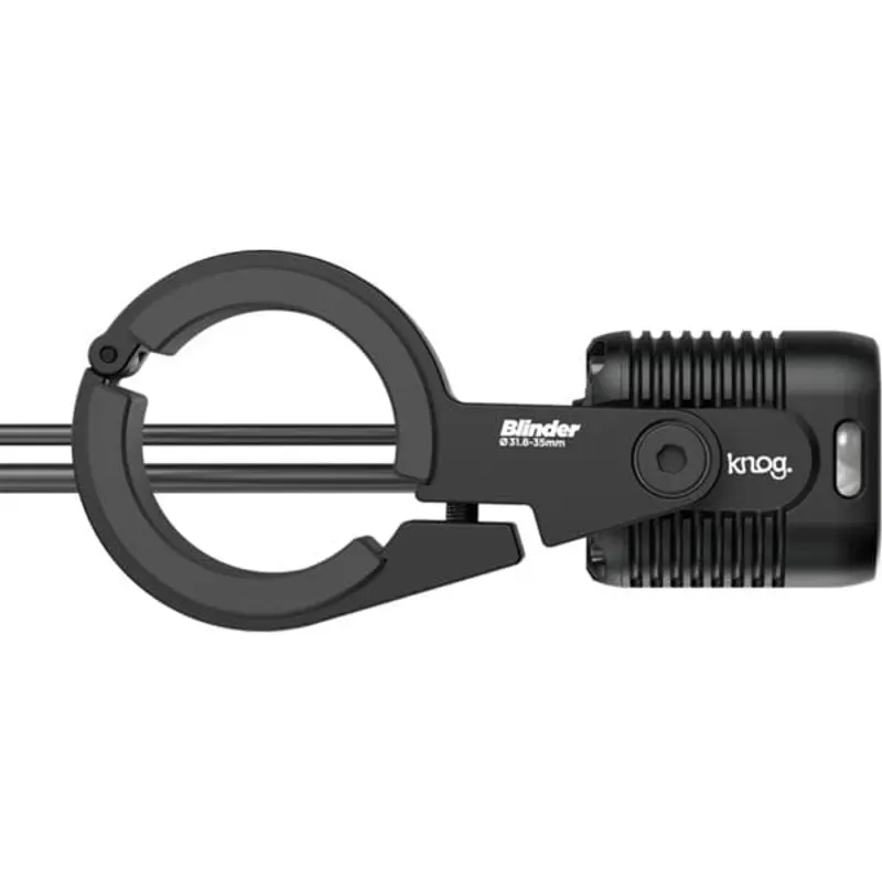 KNOG LIGHT Blinder E 1300 Black front 1300 lumen-2