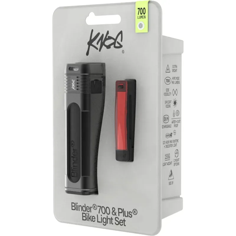 KNOG LIGHT Blinder Pro 700 Plus 20 Black twin pack-4